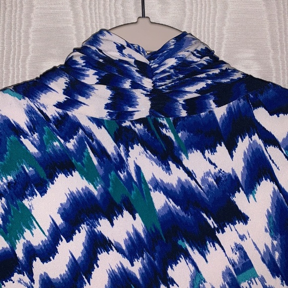 NWOT Chico’s Watercolor Patterned Princess Line Maxi Dress in Chico’s Size 0 - Picture 7 of 9